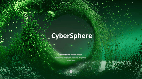 Deloitte Cybersphere — animation